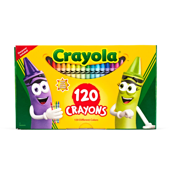 120 Crayons Giant Chest