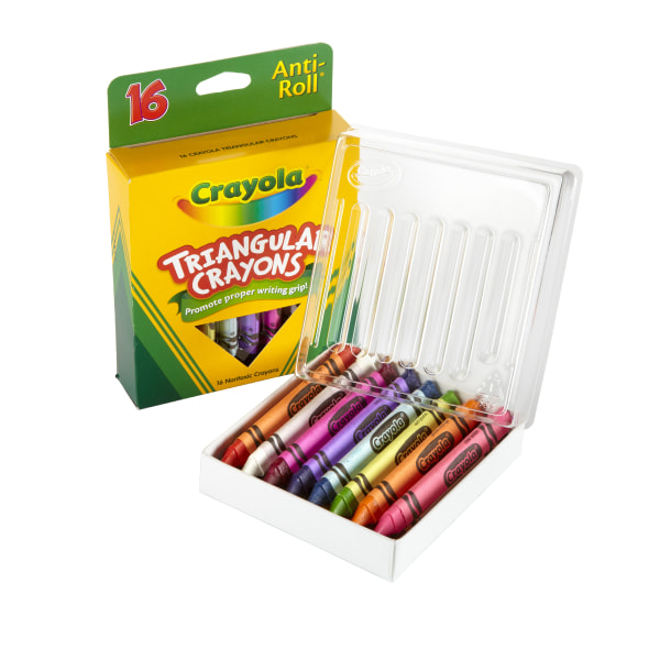 CrayolaTriangular Crayons 16ct