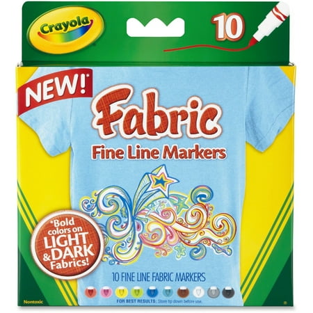 Fabric Markers Fineline Crayol