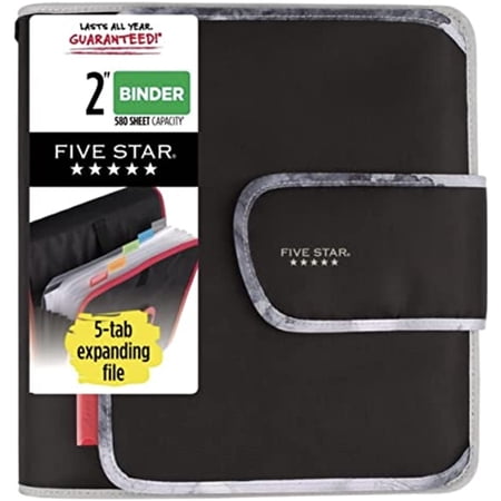 2" Binder Quick Tab Five Star