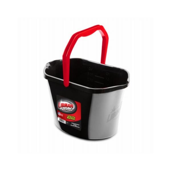 Pail 14qt Spout Red Libman