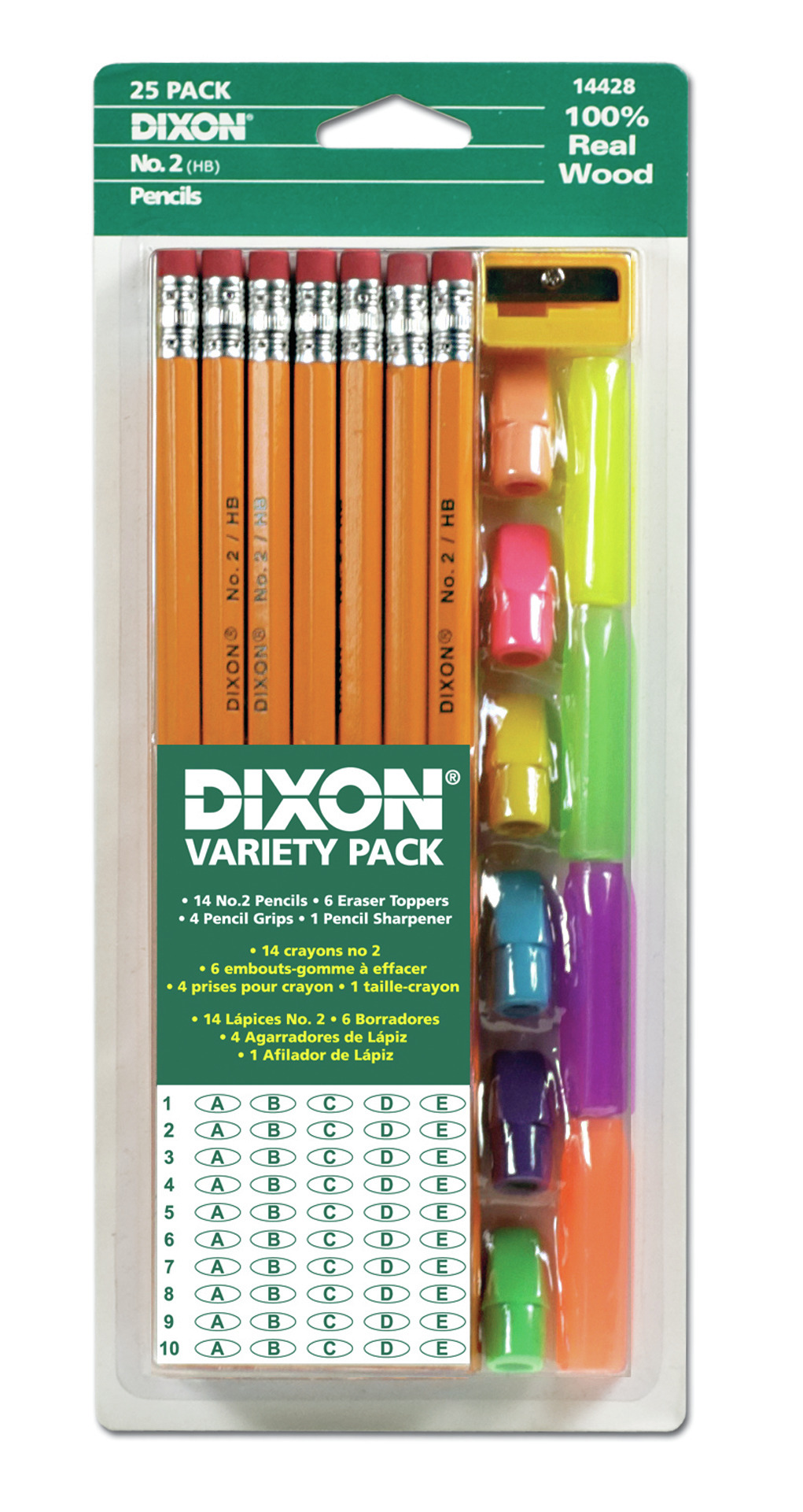 Pencil #2 Variety Pack DixTC