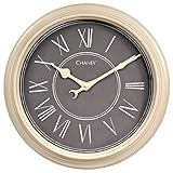 Wall Clock 18" Antique/Brown C