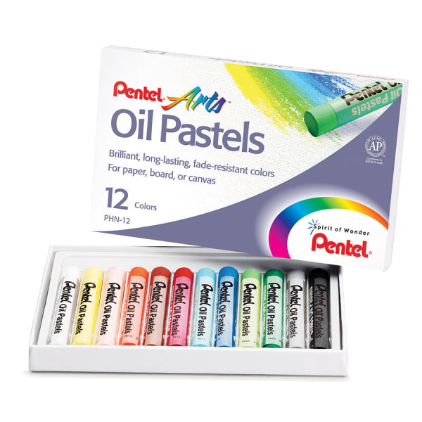Pastel Oil 12ct - Pentel