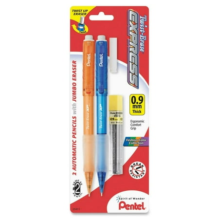 Pentel Twist-Erase 0.9mm 2pk.