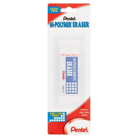 Eraser Hi Polymer White-Pentel
