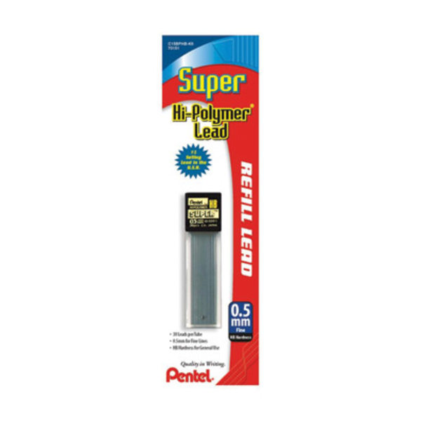 Lead 0.5mm 30pk Pentel -Carded