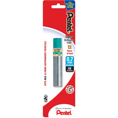 Lead 0.7mm 12pk Pentel -Carded