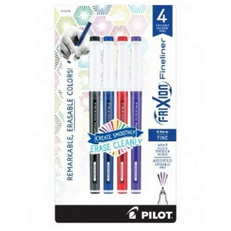 Pilot Frixion Fineliners 4pk.