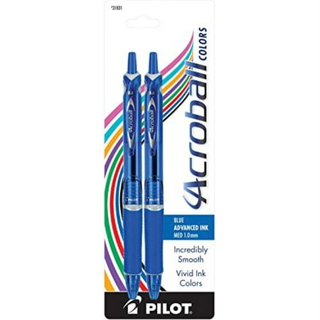 Pilot Acroball Blue Med. 2pk.