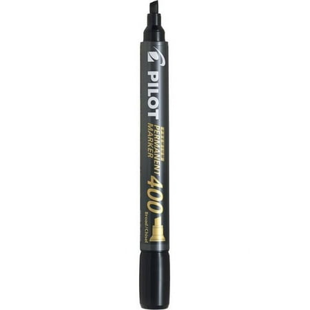 Pilot 400 Perm Marker 4pk. BLK