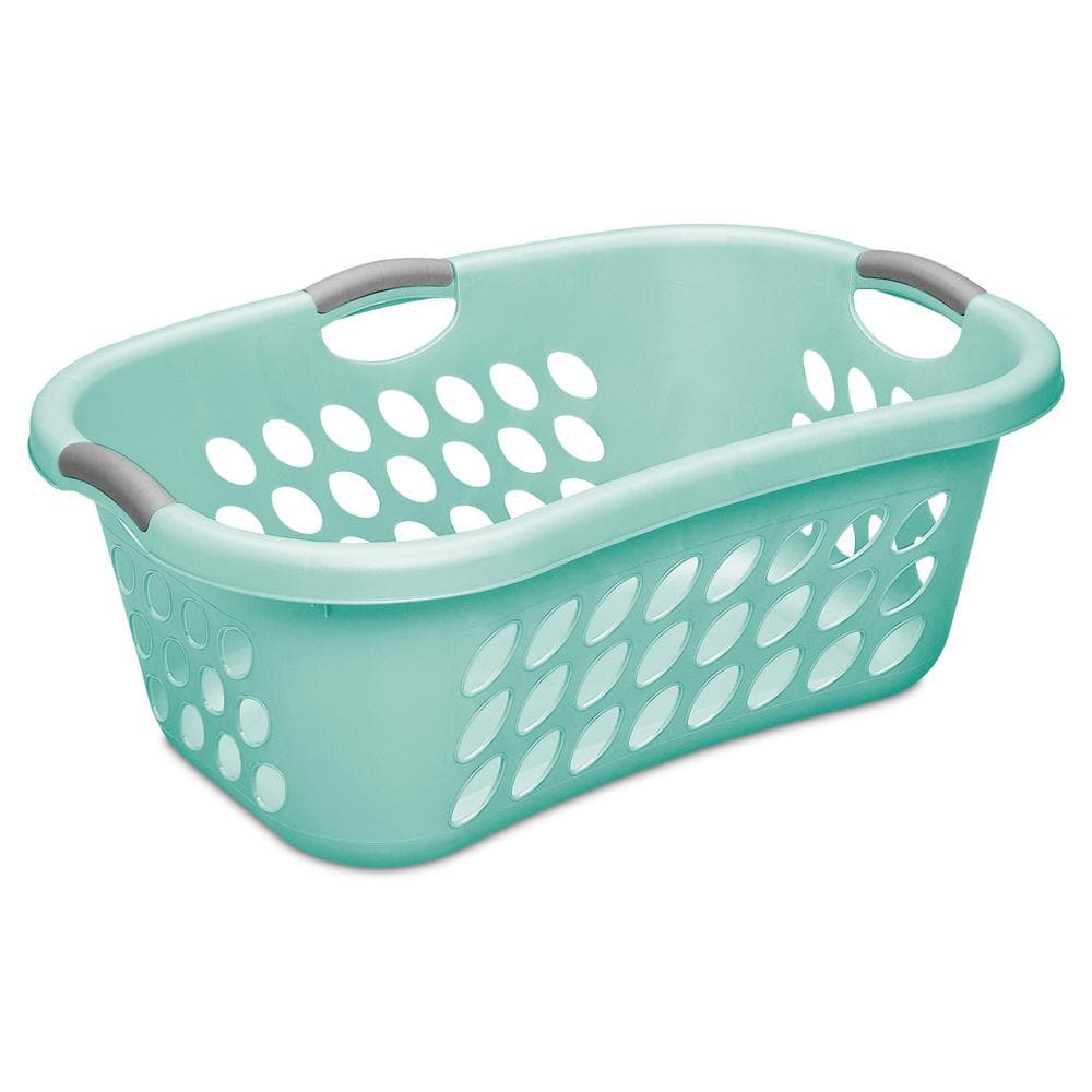 Laundry Basket 1.25 Bu. Aqua