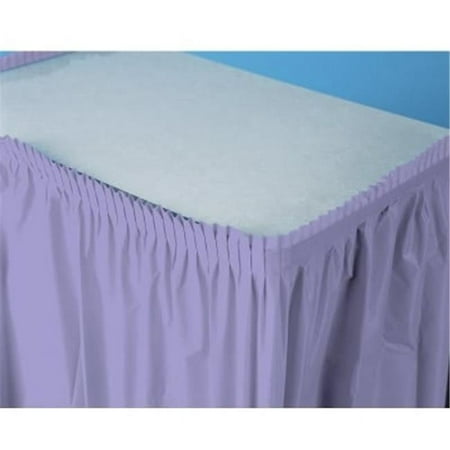 Tableskirt Lavender 14' x 29"