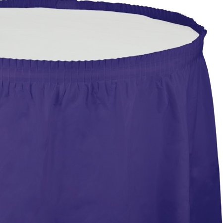 Tableskirt Purple 14' x 29"