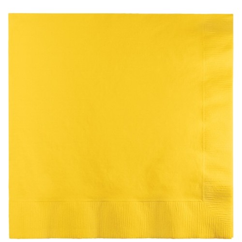 LN 2ply SchoolBusYellow 50ct.