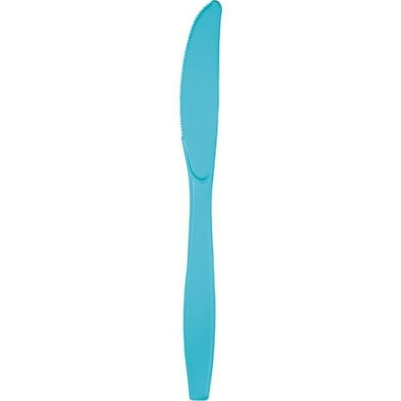 Plastic Knife 24ct Bermuda Blu
