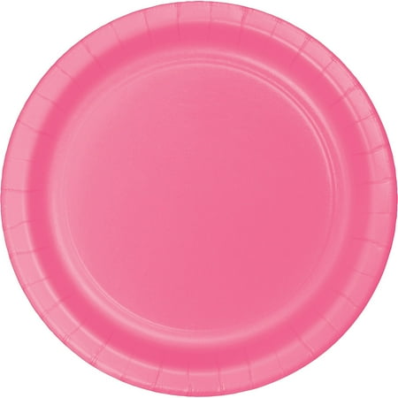 9" Paper Plate Candy Pink 24ct