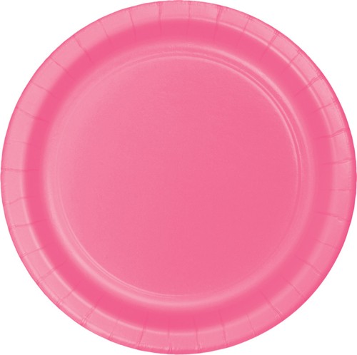 10.25" Paper Plate Cndy Pink24