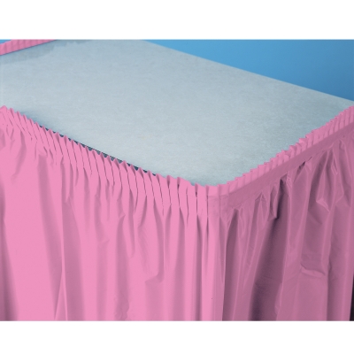 Tableskirt Candy Pink 14' x29"