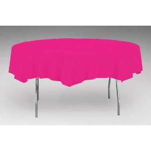 Plastic TC RD. 84" Hot Magenta