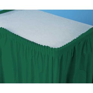 Tableskirt Hunter Green 14'x29