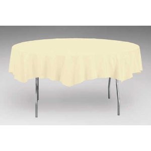 Paper/Poly TC 82" Round Ivory