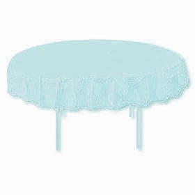 Paper/Poly TC 82" Rd Pastel Bl