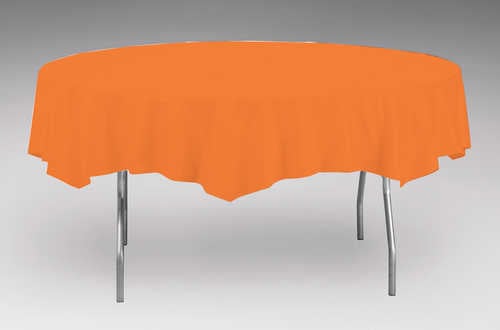 Paper/Poly TC 82" Round Orange