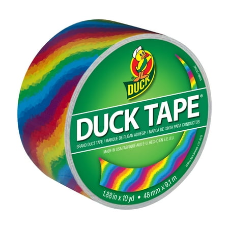 Duck Tape 2"x10yd Rainbow