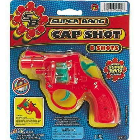 Cap Gun Orange 8 Shot