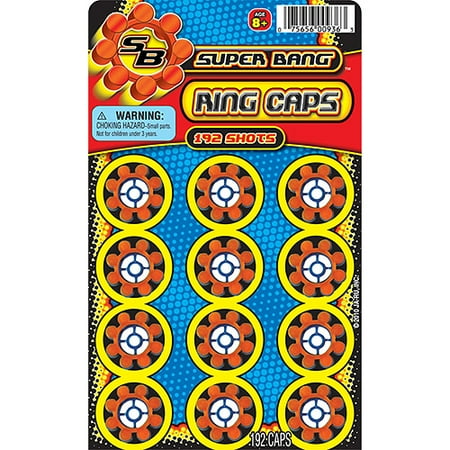 8-Shot Ring Caps 192 Shots