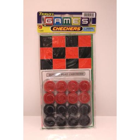 Travel Pocket Checkers