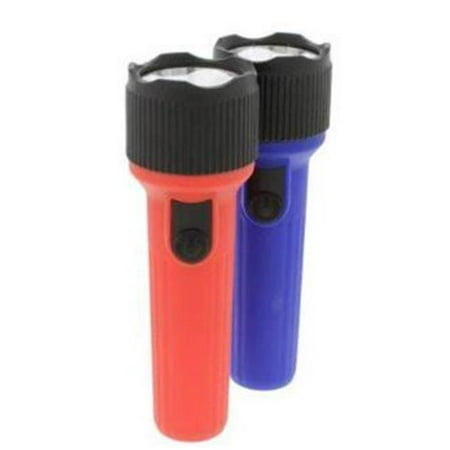 Flashlight LED 2pk +Batteries