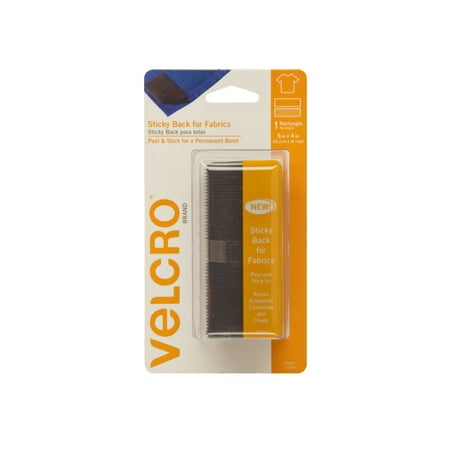 Velcro FABRIC 4"x6"' BLK