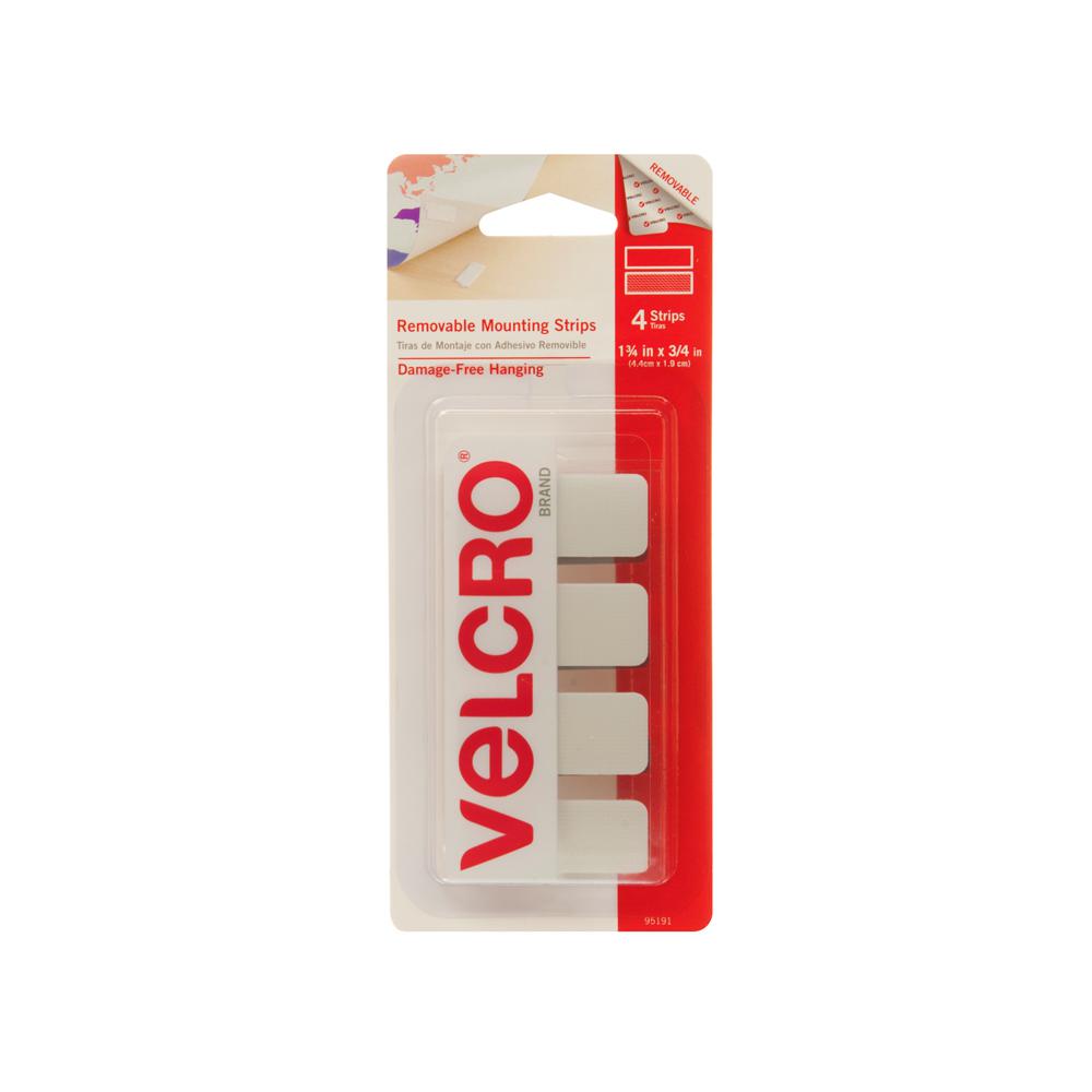 Velcro REMOVABLE 3/4"x1-3/4" 4
