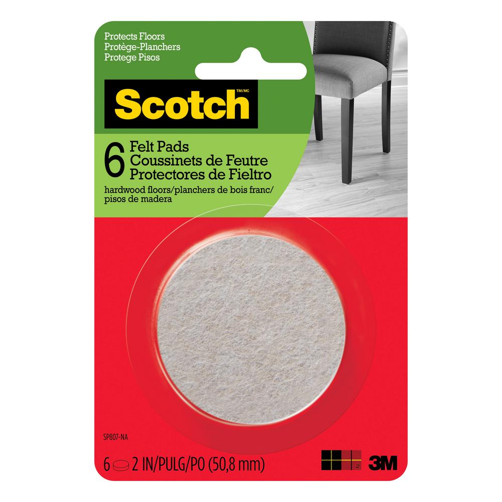 Felt Floor Protector 2" 6ct.