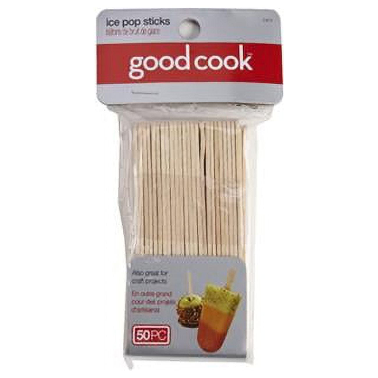 Ice Pop Wood Sticks 50ct