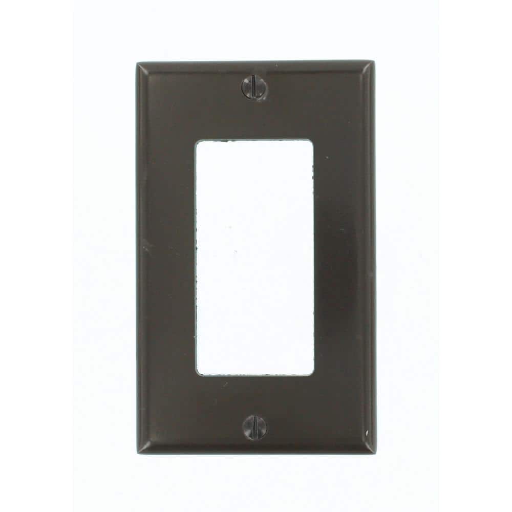 Decora Switch Plate Brown