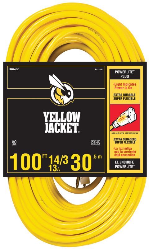 Extension Cord 100' Outdoor 14