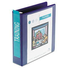 2" View Binder D-Ring HD Blue