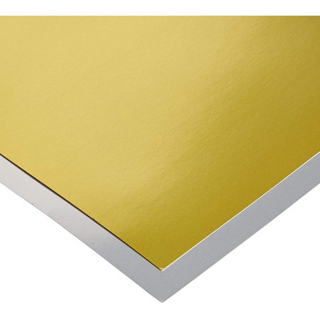 Metlc Board 10x13 GLD&SLV 10ct
