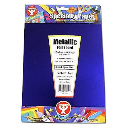 Met Board 8½x11 GLD&SLV 10ct