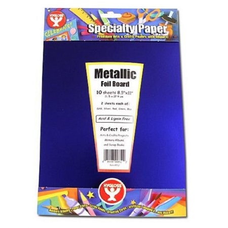 Met Board Asstd  8½x11 10ct