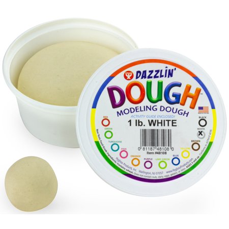 Dazzlin Dough White/No Scent
