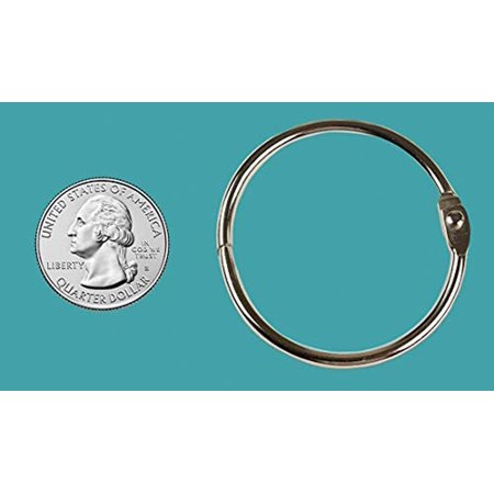 Book Rings 1.5" 12pk. Hygloss