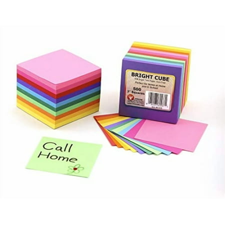 Bright Cube Pad 3x3 500ct