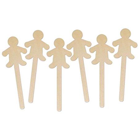Popstix Shapes People 6ct.