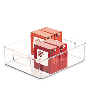 Linus 10 x 8 x 3 Clear Bin