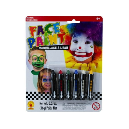 Face Paint Sticks 6pk.Washable