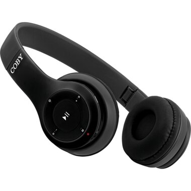 Coby BT Headphones Black